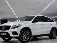 Begagnad Mercedes GLE350 AMG 258 HK (189 kW) 2016 Vit Sportkupé