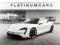 Begagnad Porsche Taycan Turbo S Performance Package 460 kW (626 HK) 2020 Pure white Sedan