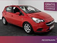 begagnad Opel Corsa 5-dörrar 1.4 Rattvärme P-sensorer 0,6l mil 2017, Halvkombi