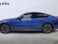 begagnad BMW i4 eDrive40 Gran Coupé M Sport Pro | Fully Charged | H&K | Demobil 2024 Blå