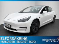 Begagnad Tesla Model 3 Long Range AWD 366 kW (498 HK) 2021 Vit Sedan