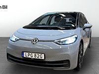 Begagnad VW ID.3 Pro Performance 150 kW (204 HK) 2021 Moonstone grey/black Halvkombi