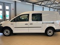begagnad VW Caddy Maxi 2.0 TDi Aut I Värmare I 2x Skjutdörrar I 2018, Transportbil