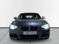 Begagnad BMW 116 M Sport 136 HK (100 kW) 2014 Grå Halvkombi