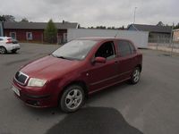Begagnad Skoda Fabia 64 HK (47 kW) 2005 Mörkröd Halvkombi