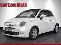 Begagnad Fiat 500 Lounge 69 HK (50 kW) 2017 Vit Cab