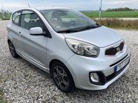 Begagnad Kia Picanto 86 HK (63 kW) 2012 Silver Halvkombi