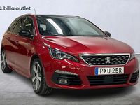 Begagnad Peugeot 308 SW GT-line 131 HK (96 kW) 2019 Röd Kombi