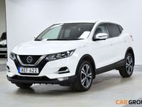 begagnad Nissan Qashqai 1.2 DIG-T Euro 6 360°kam GPS PDC En ägare 2018, SUV