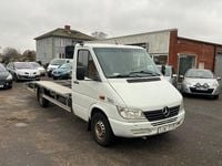 Begagnad Mercedes Sprinter 129 HK (94 kW) 2002 Vit Van