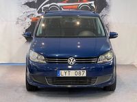 begagnad VW Touran 1.4 TSI ECOFUEL AUTOMAT 7-SITS DRAG NY BES