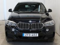 begagnad BMW X6 xDrive40d M Sport HUD Navi Drag Glaslucka Läder Vhjul