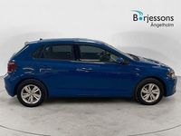Begagnad VW Polo 95 HK (69 kW) 2019 Blå Halvkombi