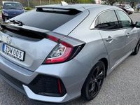 begagnad Honda Civic 5-dörrar 1.0 Elegance Aut. 3 års 2018, Halvkombi