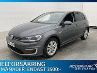 Begagnad VW e-Golf 100 kW (136 HK) 2020 Mgrå Halvkombi