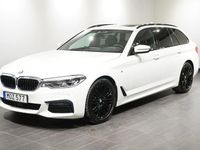 Begagnad BMW 530 M Sport 252 HK (185 kW) 2018 Vit Kombi