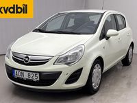 Begagnad Opel Corsa Enjoy 100 HK (73 kW) 2013 Vit Halvkombi