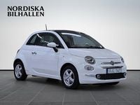 Begagnad Fiat 500 Lounge 69 HK (50 kW) 2016 Vit Halvkombi