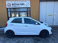 Begagnad Kia Picanto Comfort 86 HK (63 kW) 2011 Vit Halvkombi