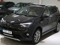 begagnad Toyota RAV4 Hybrid AWD Executive Taklucka 1 ägare 2016, SUV