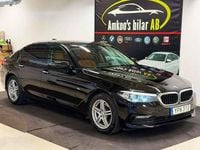 Begagnad BMW 520 Sport Line 190 HK (139 kW) 2018 Svart Sedan