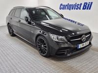 Begagnad Mercedes C220 AMG 194 HK (142 kW) 2021 Obsidiansvart metallic Kombi