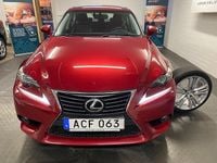 Begagnad Lexus IS250 Executive Line 208 HK (152 kW) 2013 Röd Sedan