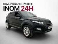 Begagnad Land Rover Range Rover evoque Pure 150 HK (110 kW) 2014 Svart SUV