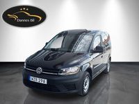 Begagnad VW Caddy 102 HK (75 kW) 2019 Svart Minibuss