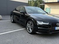 Begagnad Audi A7 Sportback Ambition 252 HK (185 kW) 2017 Svart Halvkombi