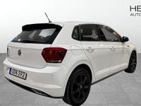 Begagnad VW Polo 95 HK (69 kW) 2018 Vit Halvkombi