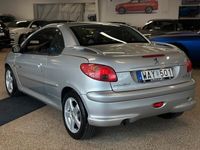 begagnad Peugeot 206 CC Quicksilver 1.6 109hk Sparbössan, AC, 0%RÄNTA