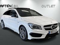 Begagnad Mercedes CLA45 AMG Shooting Brake AMG 2016 Vit Kombi