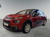 Begagnad Citroën C3 PureTech 83 HK (61 kW) 2016 Röd Halvkombi