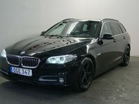 Begagnad BMW 520 191 HK (140 kW) 2016 Svart Kombi