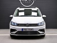 Begagnad VW Touran R-line 150 HK (110 kW) 2019 Vit Minibuss