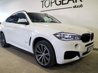 begagnad BMW X6 xDrive40d M SPORT INNOVATION GPS HUD H&K DRAG VÄRMARE