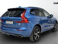 Begagnad Volvo XC60 R-Design 392 HK (288 kW) 2021 Blå SUV
