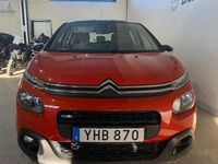 Begagnad Citroën C3 PureTech 82 HK (60 kW) 2016 Orange Halvkombi