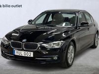 Begagnad BMW 330 Sport Line 252 HK (185 kW) 2018 Svart Sedan