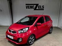 Begagnad Kia Picanto 69 HK (50 kW) 2014 Röd Halvkombi
