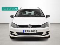 Begagnad VW Golf VII 110 HK (80 kW) 2015 Vit Kombi