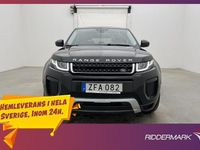 Begagnad Land Rover Range Rover evoque Dynamic 241 HK (177 kW) 2018 Svart SUV