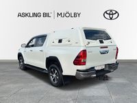 begagnad Toyota HiLux Dubbelhytt 2.4 AWD Premium Skinn 150hk -18