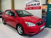 Begagnad Toyota Corolla 110 HK (80 kW) 2004 Röd