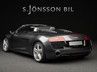 Begagnad Audi R8 Spyder 525 HK (386 kW) 2013 Grå Cab