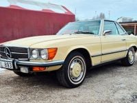 Begagnad Mercedes SL450 224 HK (164 kW) 1973 Gul Cab