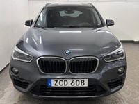 Begagnad BMW X1 Sport Line 190 HK (139 kW) 2017 Grå SUV