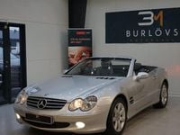 Begagnad Mercedes SL500 306 HK (225 kW) 2002 Silver Cab