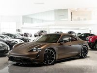 Begagnad Porsche Taycan 4S 360 kW (490 HK) 2021 Brun Sedan